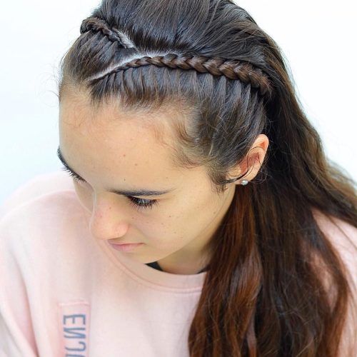 Tight Braided Hairstyles With Headband (Photo 1 of 20)
