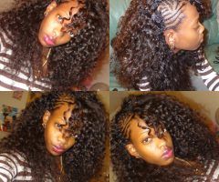15 Ideas of Cornrows and Curls Hairstyles