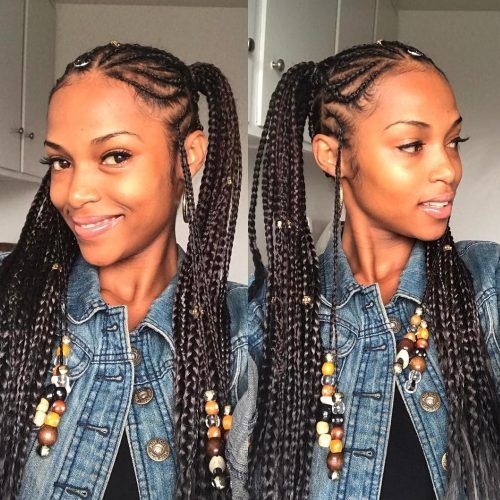 Cornrows Hairstyles With Beads (Photo 13 of 15)