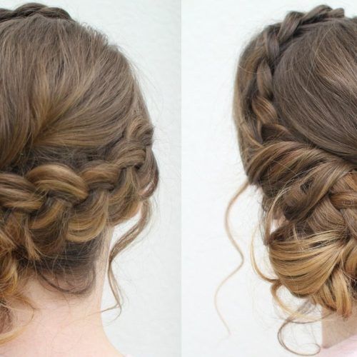 Braided Chignon Prom Hairstyles (Photo 5 of 20)