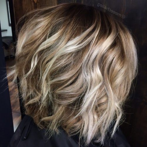 Long Bob Blonde Hairstyles With Lowlights (Photo 17 of 20)