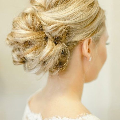 Embellished Twisted Bun For Brides (Photo 4 of 20)