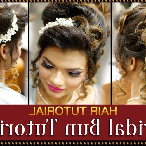 Indian Bun Wedding Hairstyles (Photo 9 of 15)