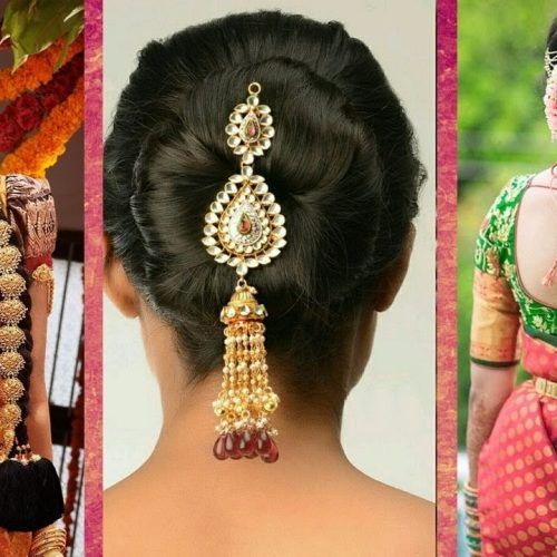 Maharashtrian Wedding Hairstyles For Long Hair (Photo 3 of 15)