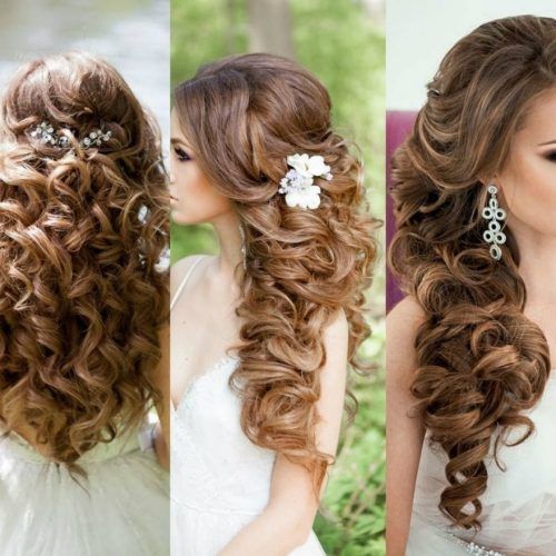 Bridal Updos For Curly Hair (Photo 10 of 15)