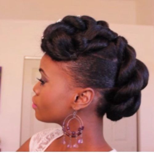 Braided Hair Updo Hairstyles (Photo 14 of 15)