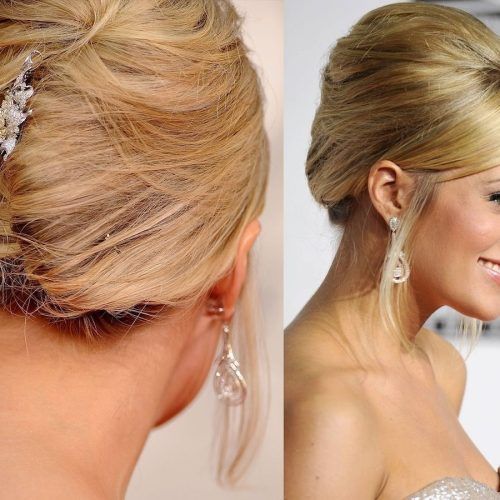 French Twist Updo Hairstyles For Short Hair (Photo 10 of 15)