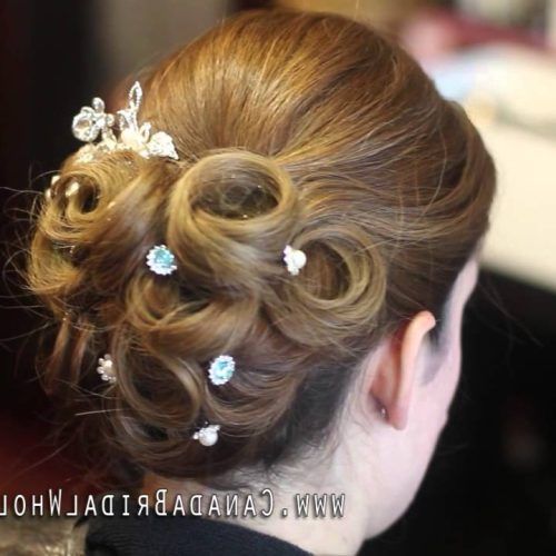 Half Up Wedding Hairstyles With Jeweled Clip (Photo 18 of 20)