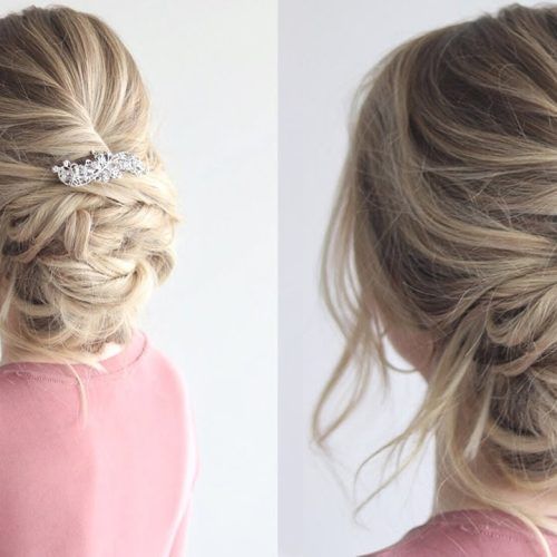 Messy Braided Prom Updos (Photo 11 of 20)