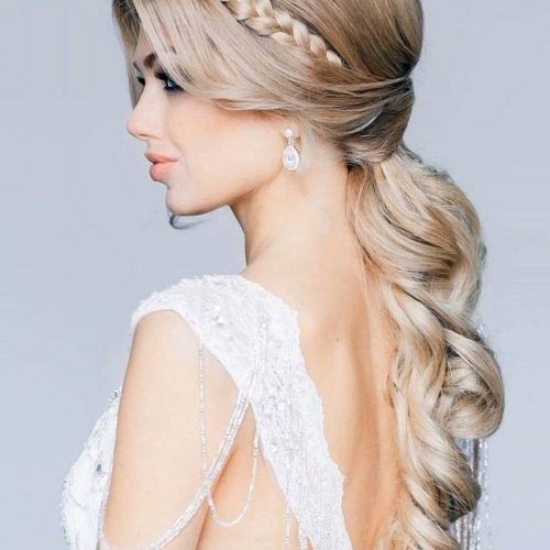 Wedding Hairstyles For Long Ponytail Hair (Photo 4 of 15)