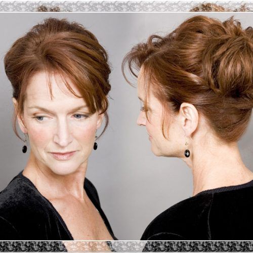 Updo Hairstyles For Mother Of The Bride Medium Length Hair (Photo 12 of 15)