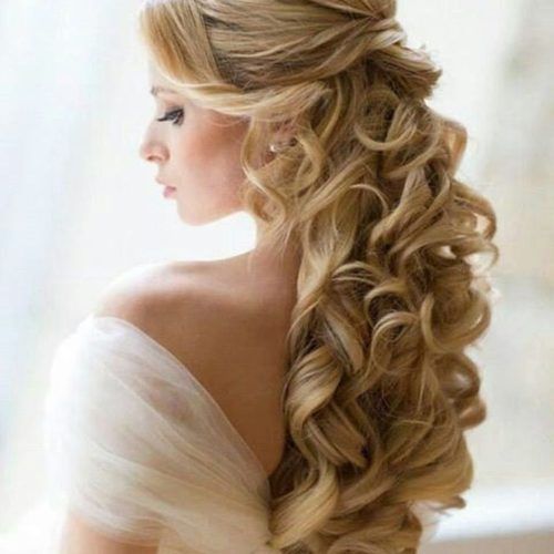 Bridal Updos For Curly Hair (Photo 14 of 15)