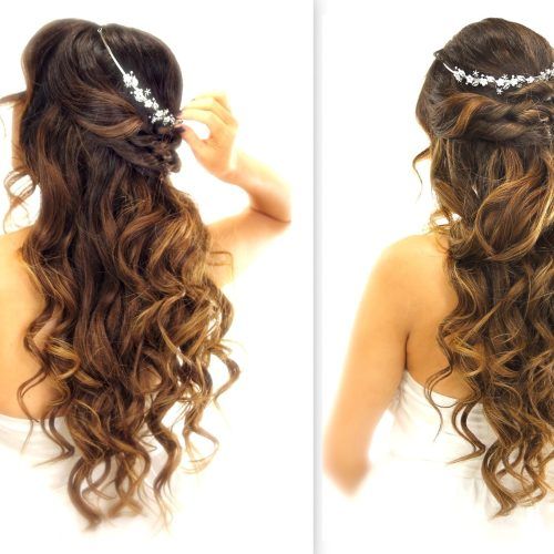 Half Up Wedding Hairstyles For Bridesmaids (Photo 14 of 15)