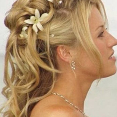Wedding Hairstyles For Long Hair With Fringe (Photo 12 of 15)