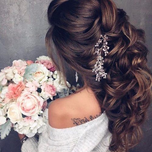 Wedding Hairstyles For Long Brown Hair (Photo 1 of 15)