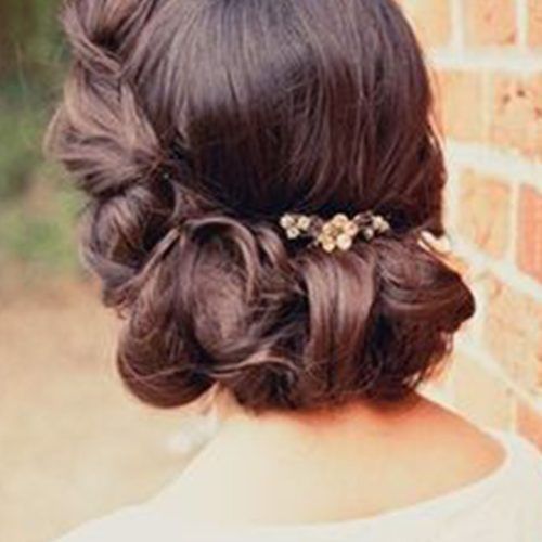 Roll Hairstyles For Wedding (Photo 1 of 15)