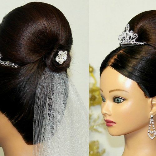 Bridal Bun Updo Hairstyles (Photo 1 of 15)