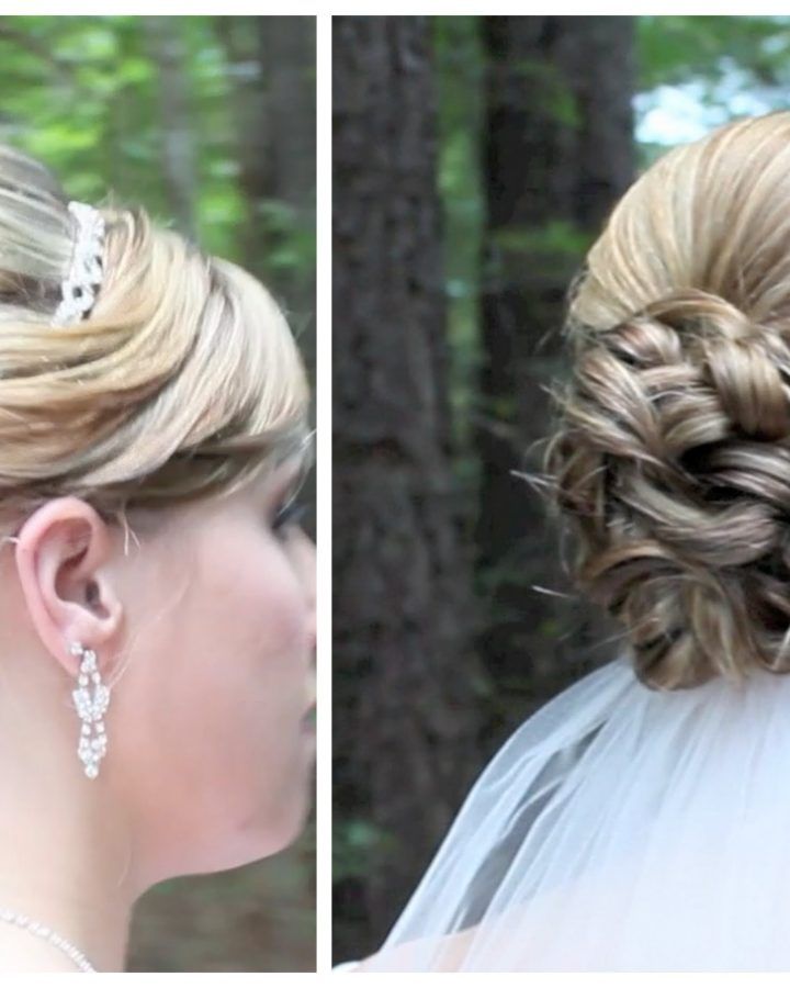2024 Latest Wedding Updo Hairstyles for Shoulder Length Hair