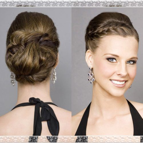 Vintage Inspired Braided Updo Hairstyles (Photo 6 of 20)