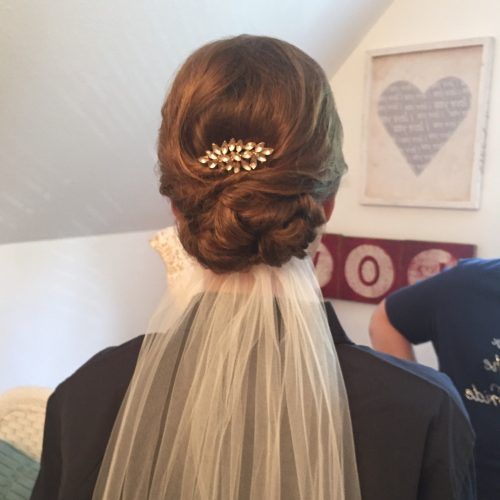 Wedding Hairstyles With Veil Underneath (Photo 6 of 15)