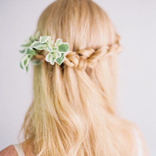 Dimensional Waves In Half Up Wedding Hairstyles (Photo 12 of 20)