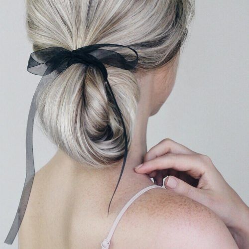 Ponytail Bridal Hairstyles With Headband And Bow (Photo 8 of 20)