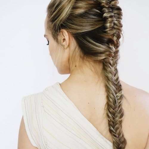 Braided Lavender Bridal Hairstyles (Photo 15 of 20)