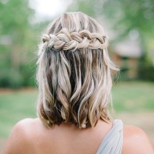 Short Wedding Hairstyles For Bridesmaids (Photo 15 of 15)