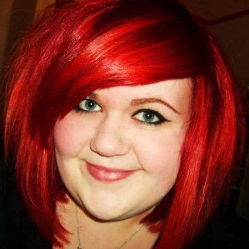Bright Red Short Hairstyles (Photo 4 of 20)