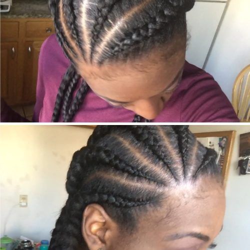 Cornrows Hairstyles For Natural Hair (Photo 11 of 15)