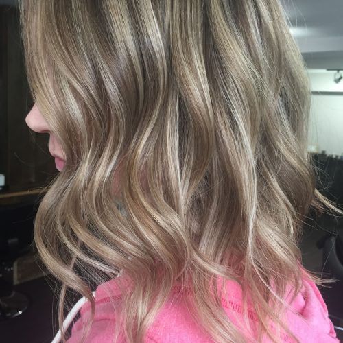 Long Dark Hairstyles With Blonde Contour Balayage (Photo 5 of 20)