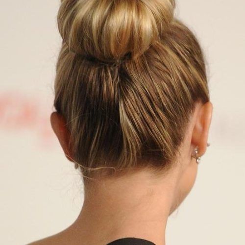 Long Hairstyles Buns (Photo 15 of 15)
