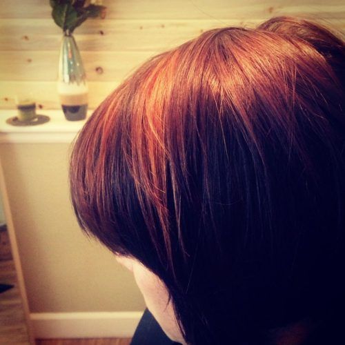 Burnt Orange Bob Hairstyles With Highlights (Photo 9 of 20)