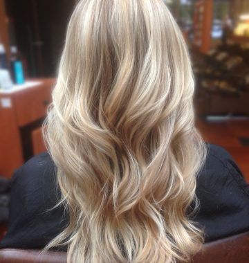 Buttery Highlights Blonde Hairstyles
