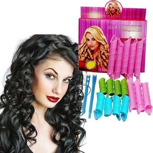 Curlers For Long Thick Hair (Photo 4 of 15)