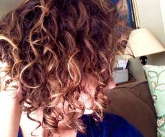 20 Ideas of Short Curly Caramel-brown Bob Hairstyles