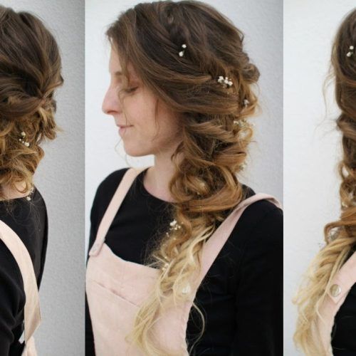 Side-Swept Braid Updo Hairstyles (Photo 9 of 20)
