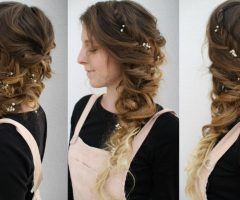 2024 Popular Cascading Curly Crown Braid Hairstyles