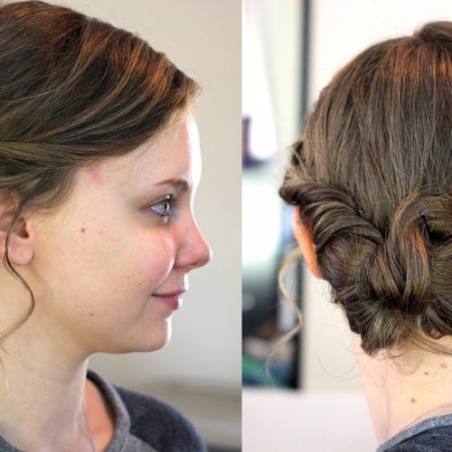 Easy Updo Hairstyles For Shoulder Length Hair (Photo 4 of 15)