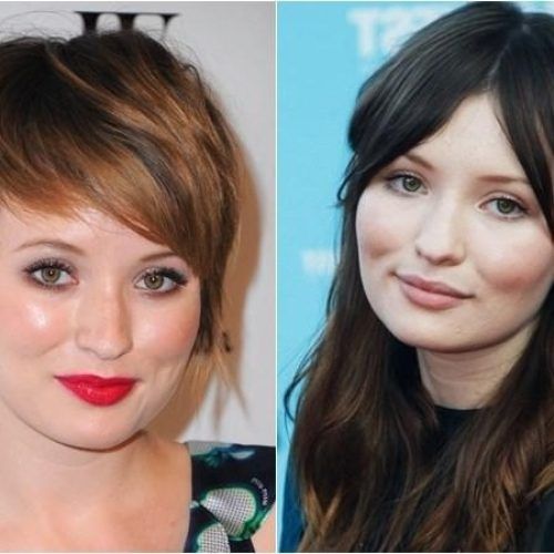 Short Hairstyles For Big Cheeks (Photo 11 of 20)