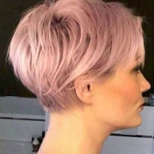 Rose Gold Pixie Haircuts (Photo 12 of 15)