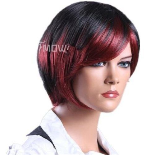 Short Hairstyles With Red Highlights (Photo 13 of 20)