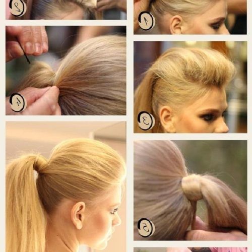 Updo Ponytail Hairstyles With Poof (Photo 4 of 20)