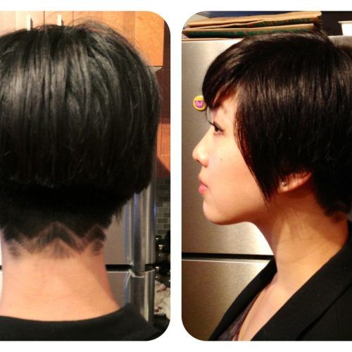 Sunset-Inspired Pixie Bob Hairstyles With Nape Undercut (Photo 5 of 20)