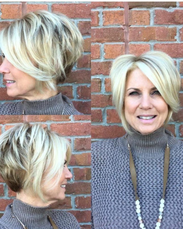 20 Best Ideas Chic Blonde Pixie Bob Hairstyles for Women Over 50