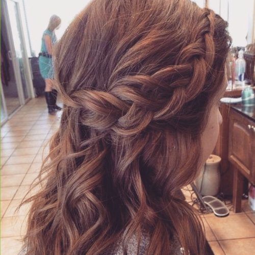 Medium Half Up Half Down Bridal Hairstyles With Fancy Knots (Photo 9 of 20)