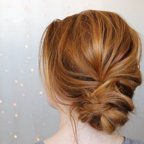 Twisted Low Bun Hairstyles For Prom (Photo 4 of 20)