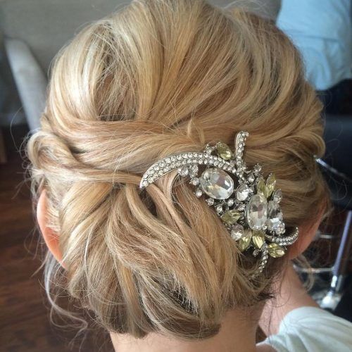 Bedazzled Chic Hairstyles For Wedding (Photo 3 of 20)