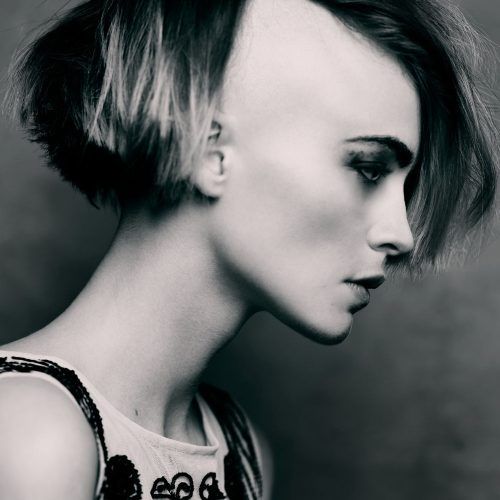 Medium Haircuts With One Side Shaved (Photo 14 of 20)