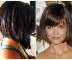 2024 Popular Round Bob Hairstyles with Front Bang